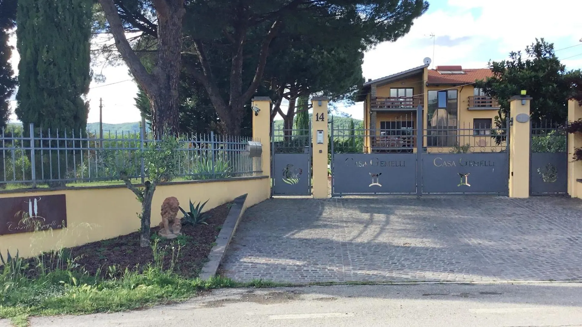 Daire Villa Casa Gemelli Capolona İtalya