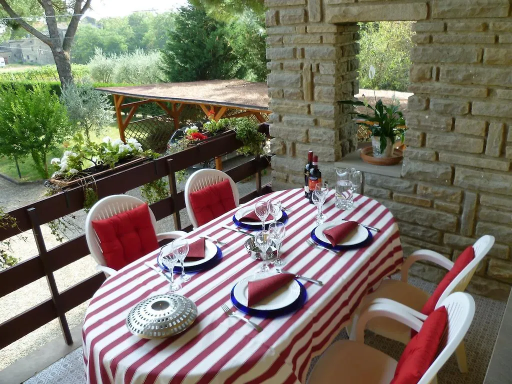 Villa Casa Gemelli Capolona Daire
